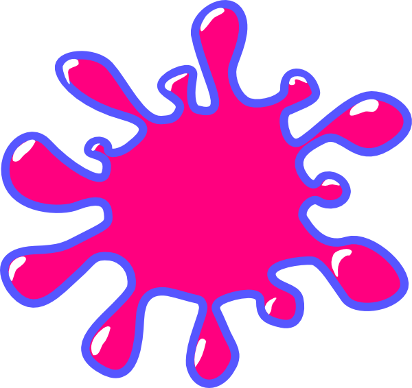 Paint Splatter Clip Art Clipart - Free Clipart