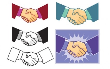 Handshake Vector Free vector in Encapsulated PostScript eps ( .eps ...