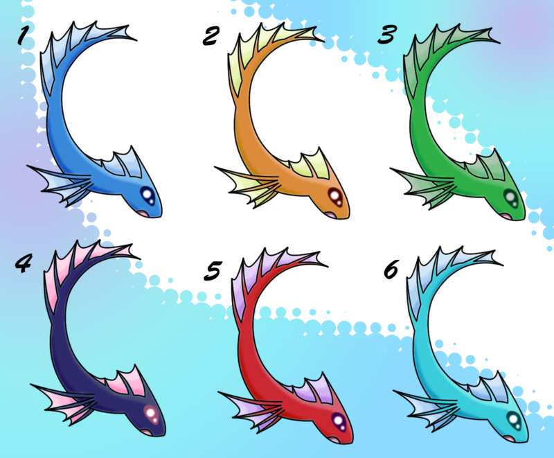 Cute Dragons Adoptables by Ksilio on DeviantArt