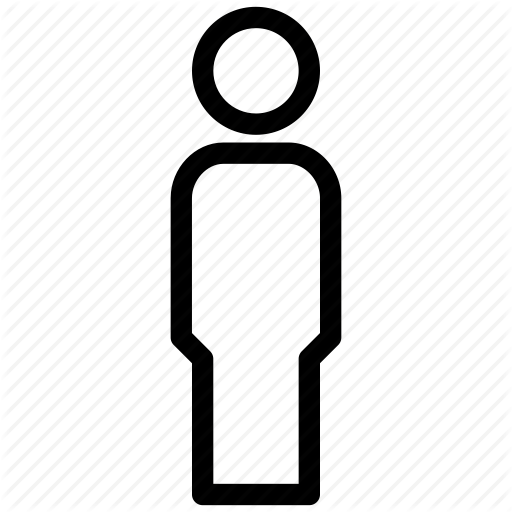 Avatar, creative, grid, human, male, men, objects, outline, person ...