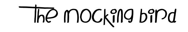 The Mocking Bird font by TattooWoo - FontRiver