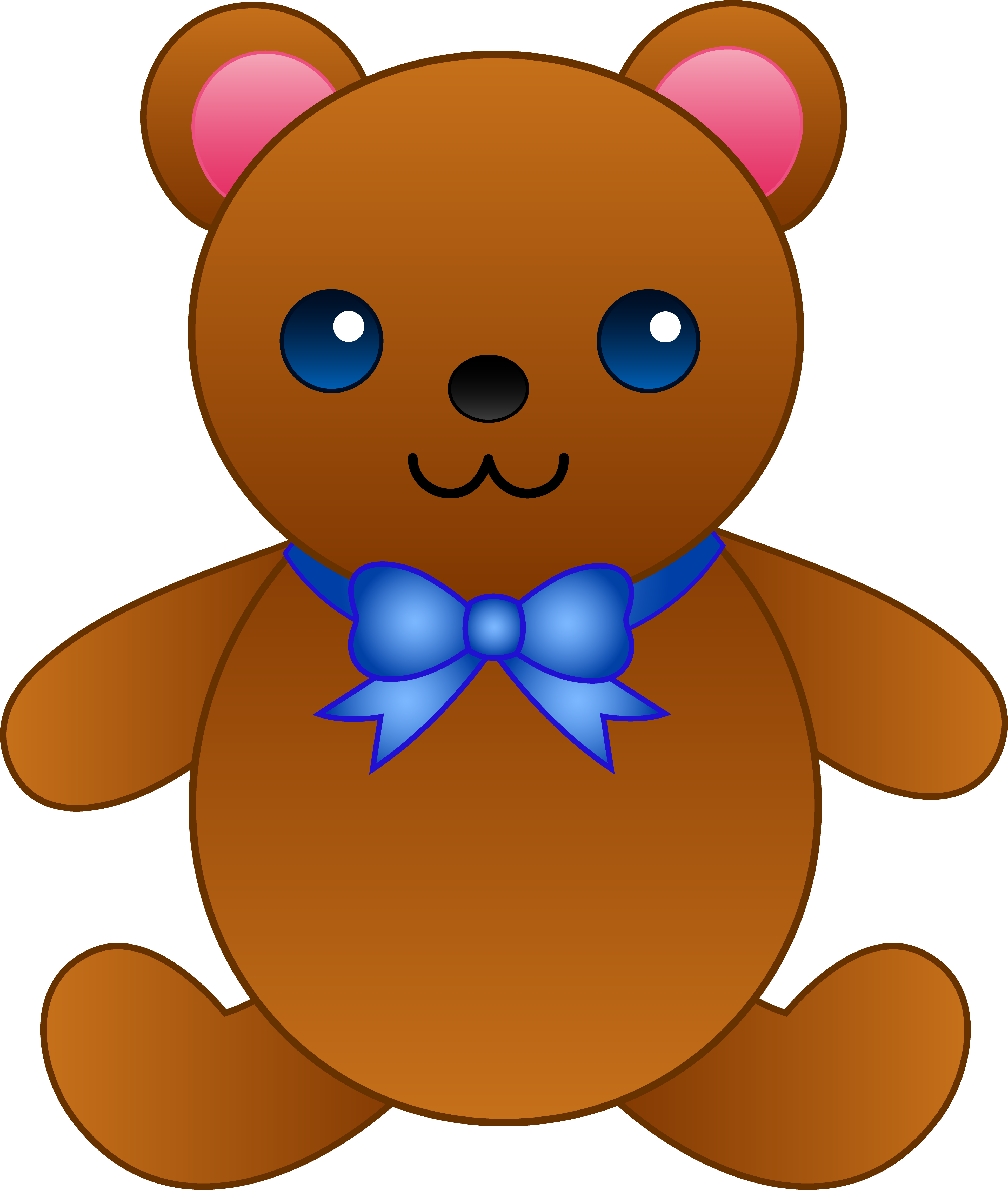 Cute Cartoon Teddy Bears - Cliparts.co
