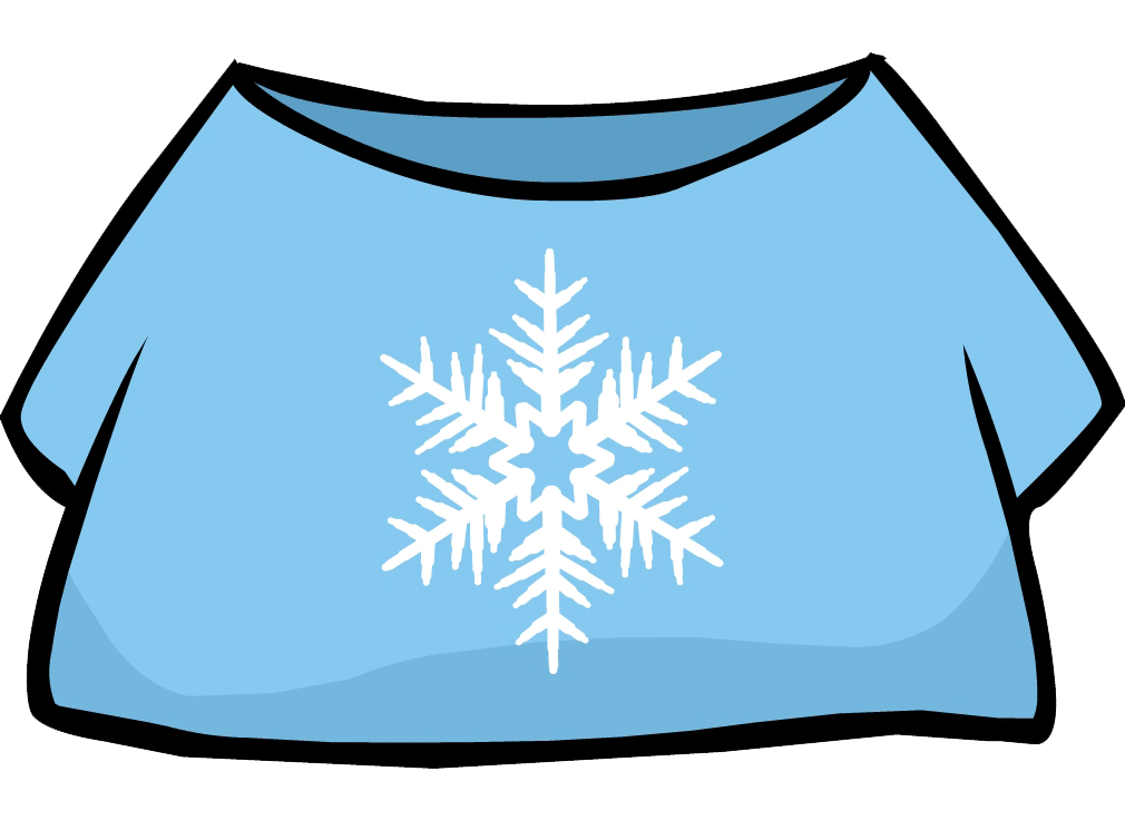 Image - Snowflake Tshirt.PNG - Club Penguin Wiki - The free ...