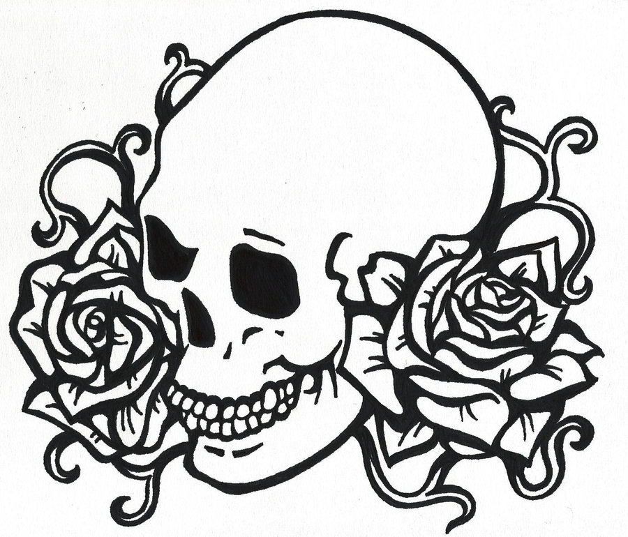Sharpie Skull by Dj-KiTsU on deviantART