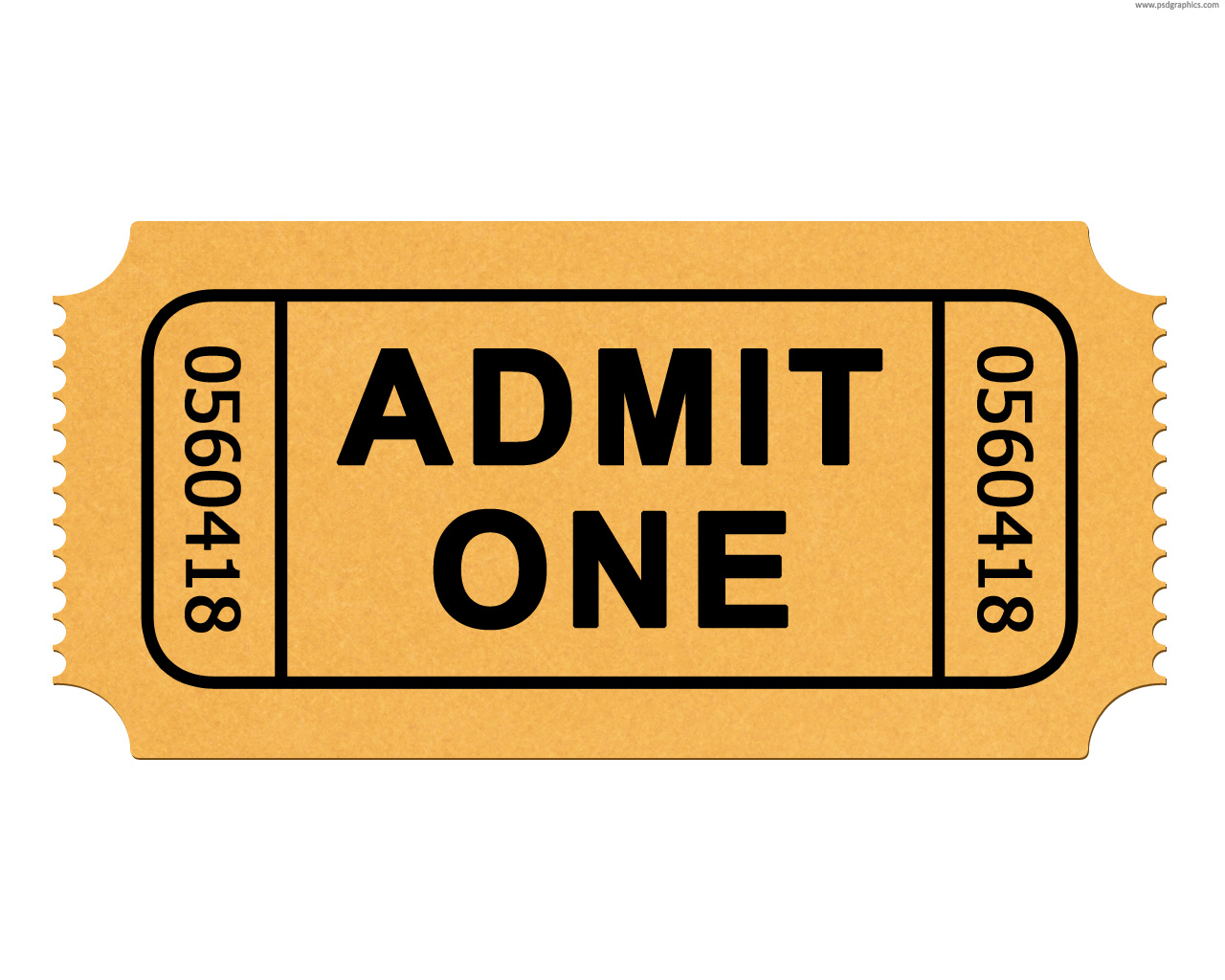 Ticket Admit One Template - ClipArt Best