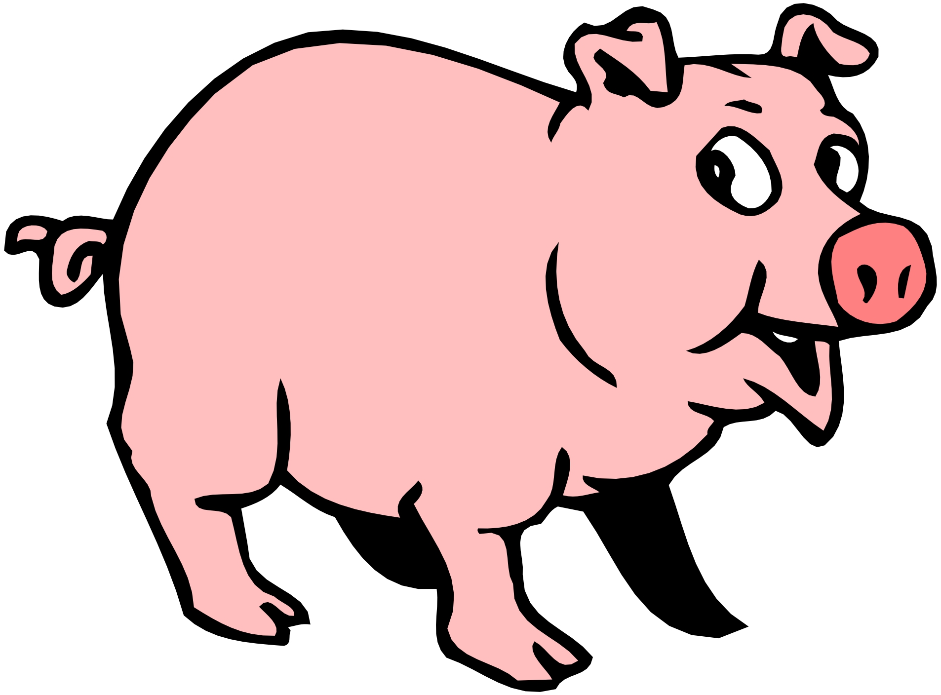 Cartoon Pig Images Cute And Funny Pictures Of Pigs In - vrogue.co