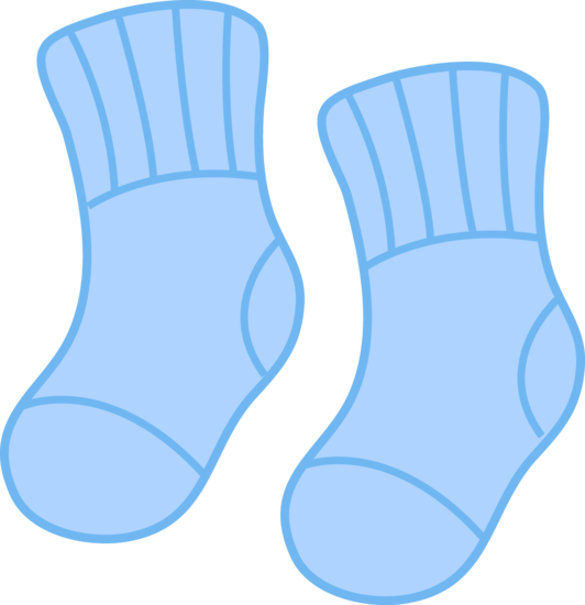 Baby Boy Clothes Clipartbaby Boy Blue Socks Free Clip Art Umvubxt ...