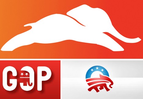 Political Animal: The Ever-Evolving Republican Elephant Logo ...