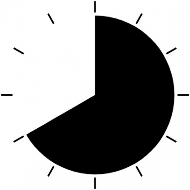 clock sign for 40 minutes Vector | Free Download