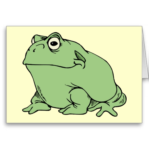 Frog ~ Frogs Bullfrog Bullfrogs Cartoon Animal Refrigerator ...