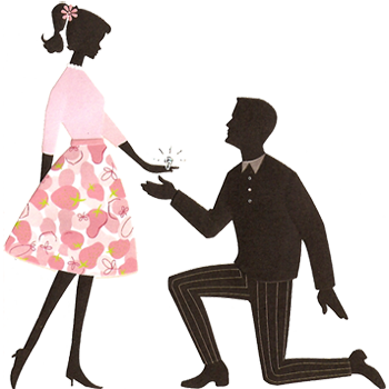 Pix For > Engagement Proposal Clipart