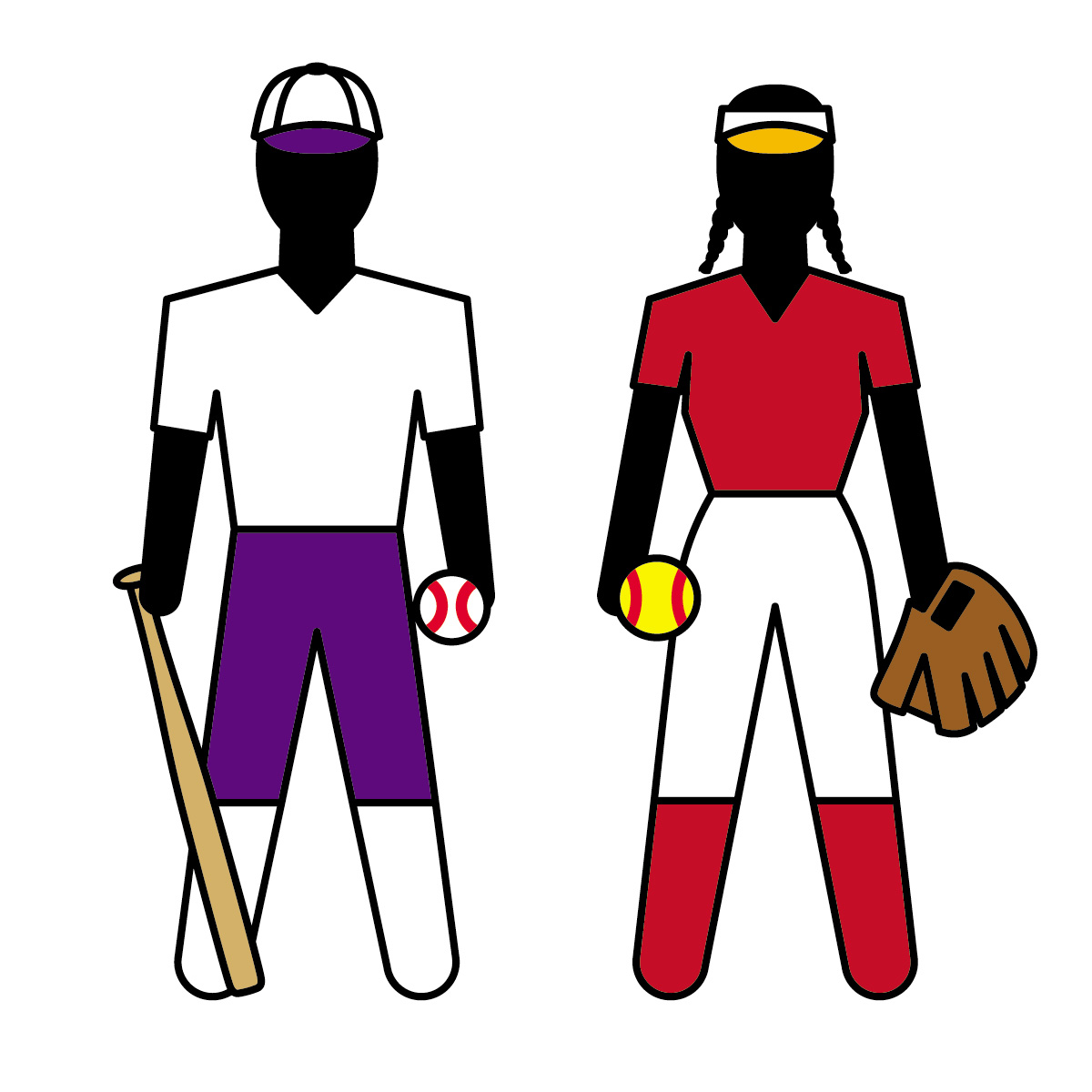 Softball Clip Art Images & Pictures - Becuo
