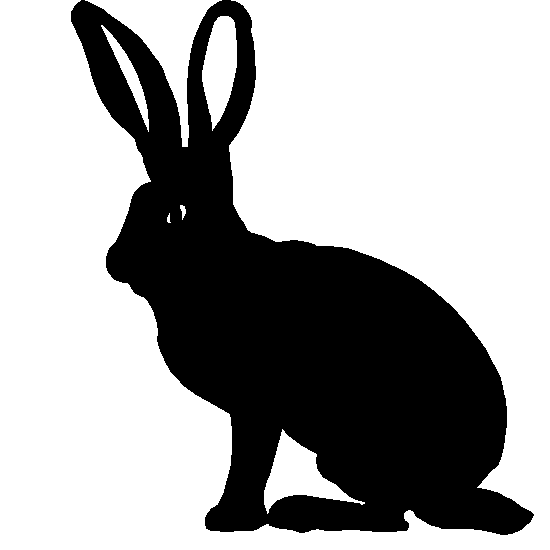 Rabbit Silhouette Images - ClipArt Best - ClipArt Best