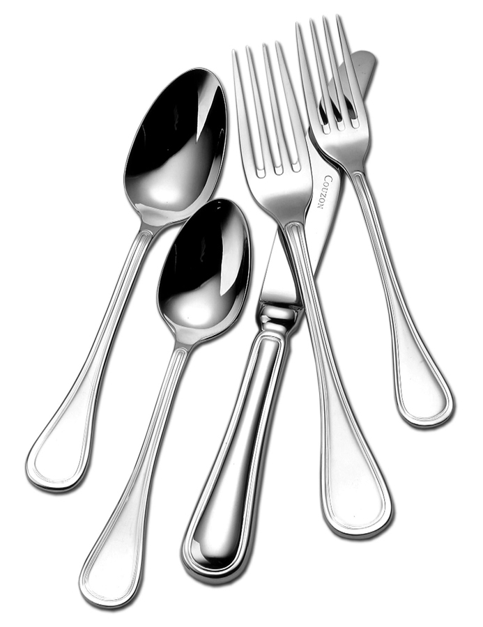 Couzon - Lyrique Stainless Steel Five Piece Place Setting ...