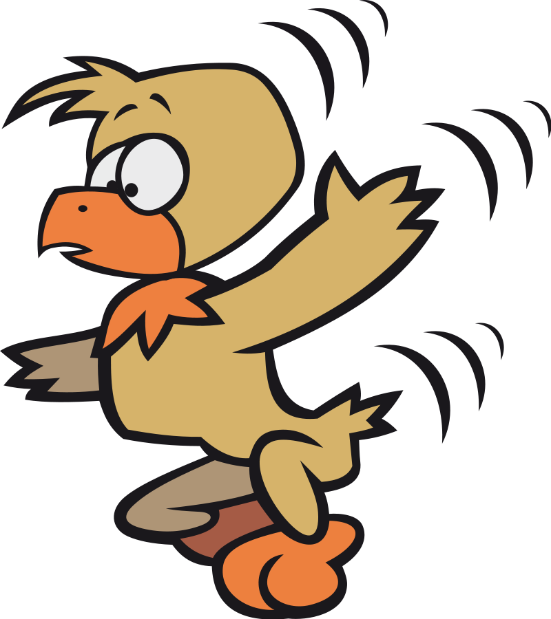 Comic bird SVG Vector file, vector clip art svg file