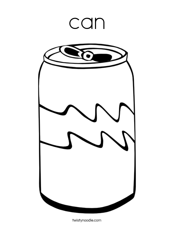 soda can Colouring Pages