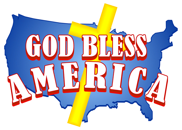Christian Prayer: God Bless America (blue #2) - Free Patriotic ...
