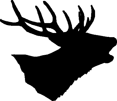 Deer Head Logo Clipart - Free Clipart