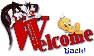 Magickal Graphics - Welcome Back Comments & Graphics