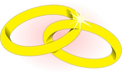 wedding rings cartoon