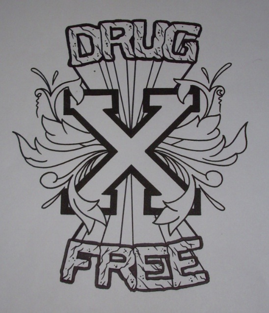 LFDF Drug Free | Cloud City Tattoo