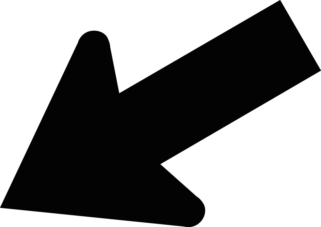 Supplemental Arrow, Silhouette | ClipArt ETC