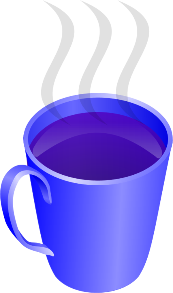 A cup of tea - vector Clip Art