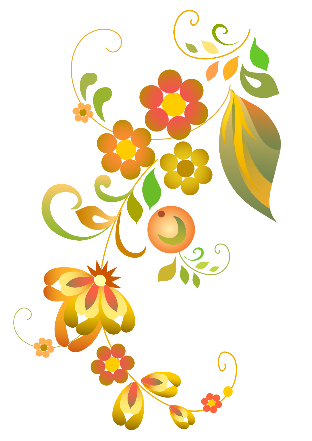Flowers Vector - Cliparts.co
