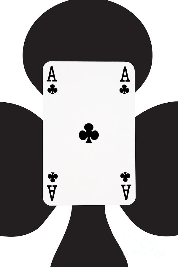 Playing Cards Ace Of Clubs Images & Pictures - Becuo