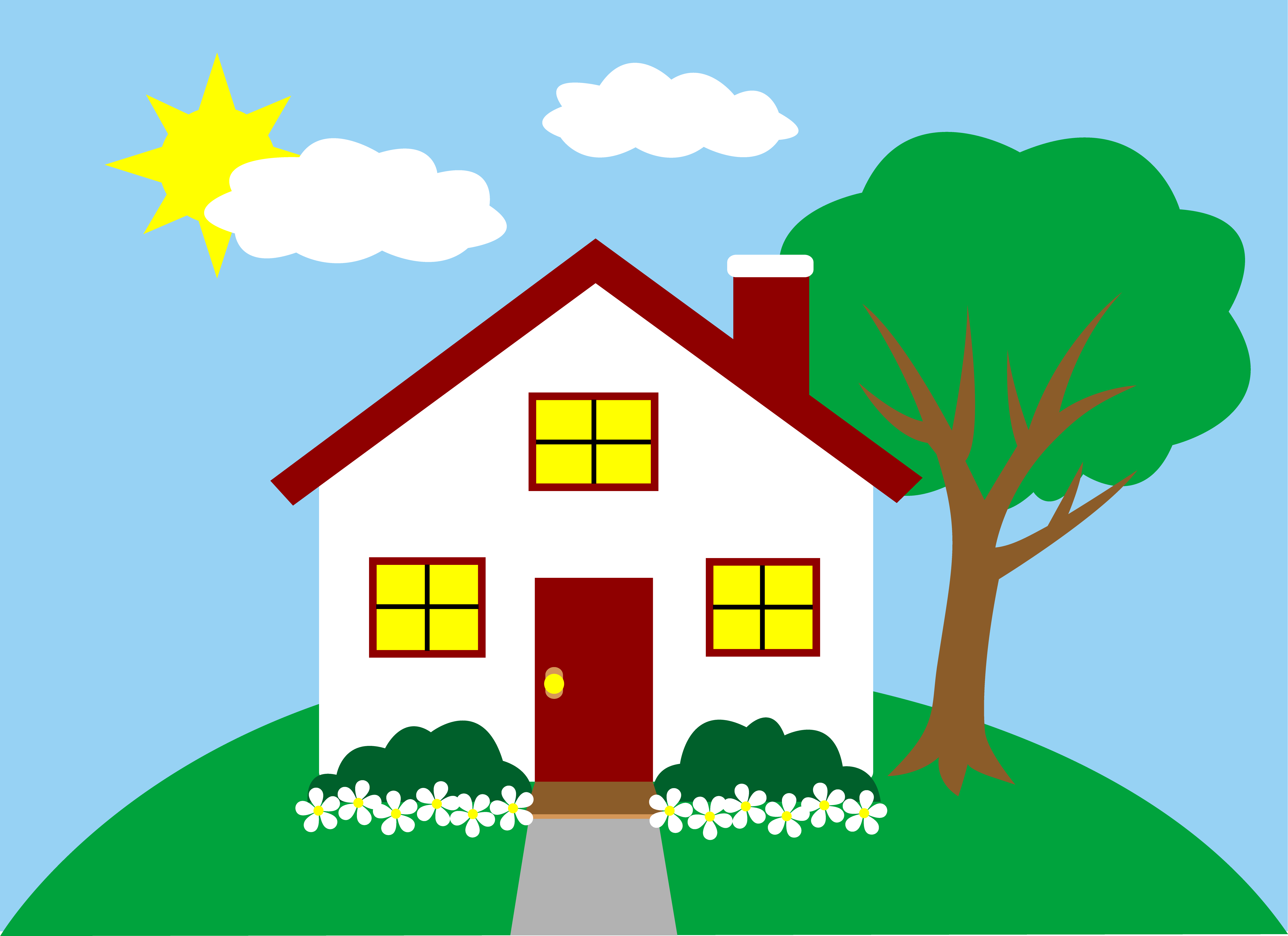 Home Clipart Black And White | Clipart Panda - Free Clipart Images