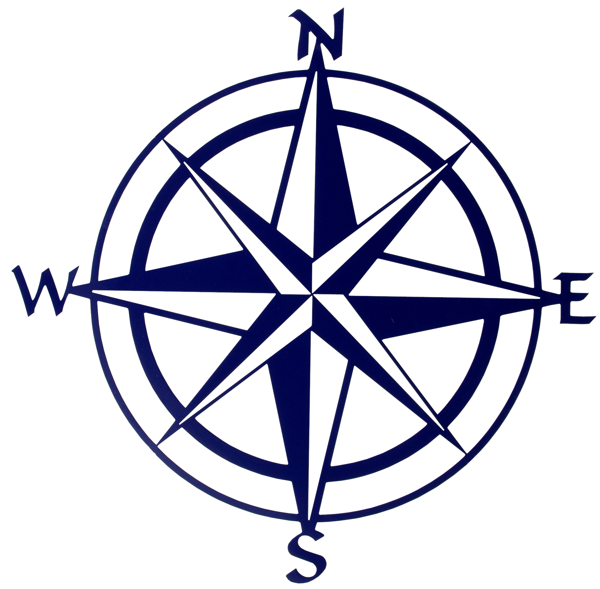Images For > Blank Compass Rose Vector