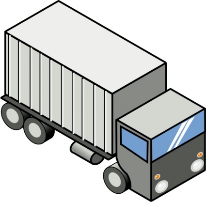 Iso Truck clip art - Download free Other vectors