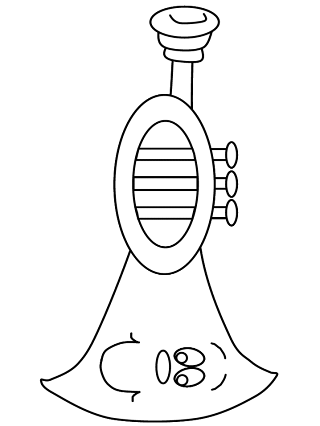 musical instruments coloring book pages | coloring pages