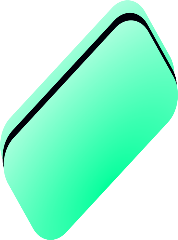 Eraser tool Yellow - vector Clip Art