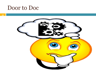 Door to Doc (Text Version) | AHRQ Archive