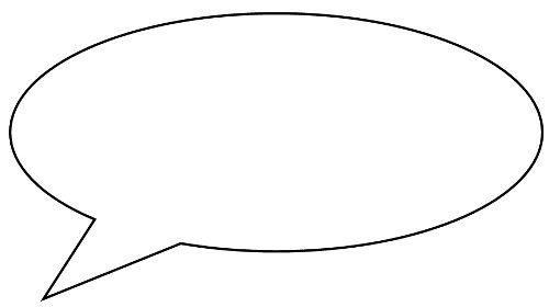 Speech Bubble Writing Template - ClipArt Best
