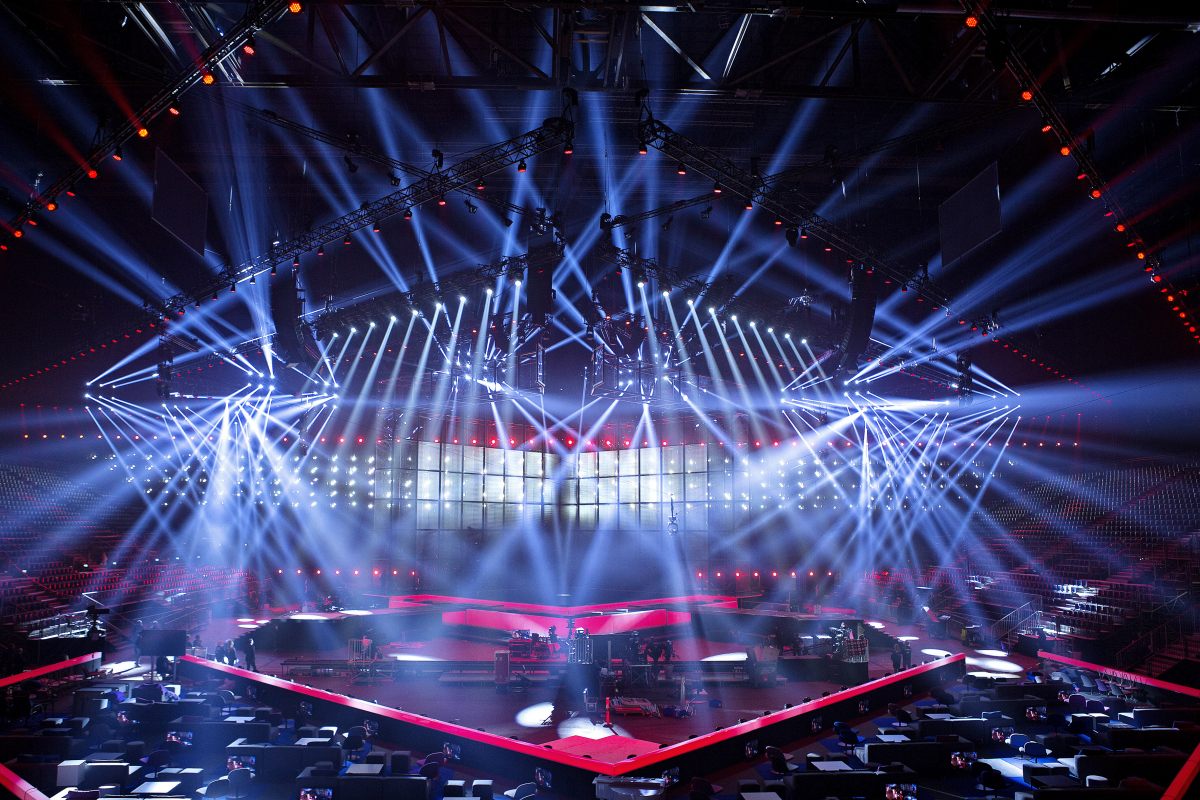 Eurovision 2014 stage: Behold the wonder of B&W Hallerne