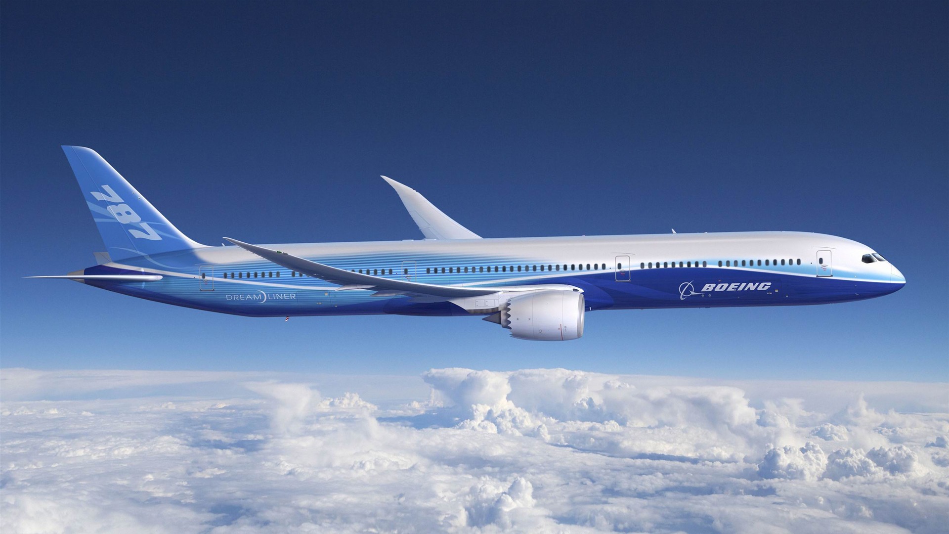 Download Dreamliner Airplane Wallpaper 1920x1080 | Full HD Wallpapers