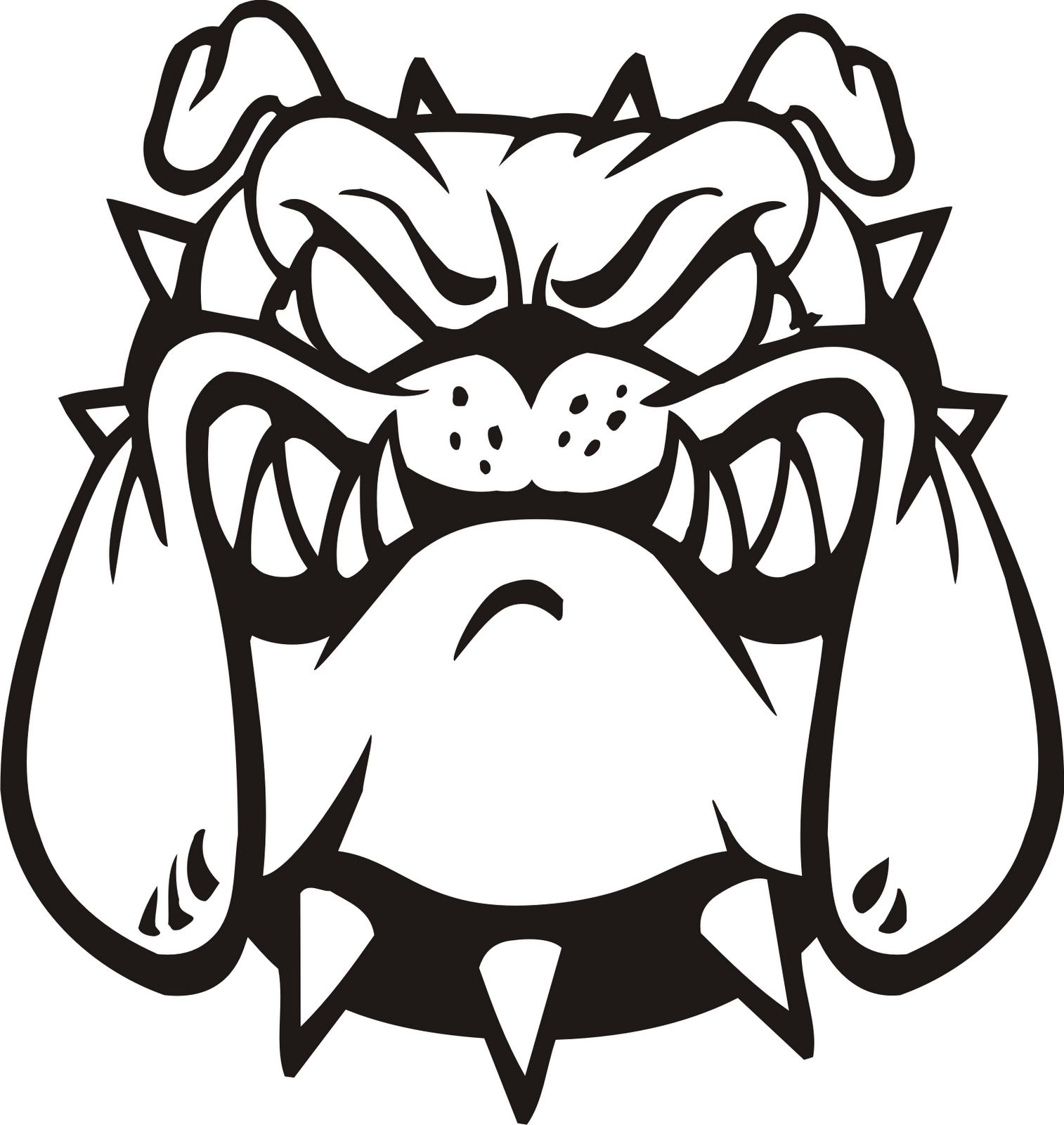 Bulldog Vector Frees That You Can Download To Computer Clipart ...