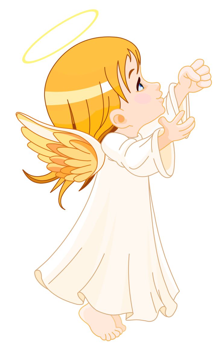 Cute Little Angel Large Size PNG Clipart | angel | Pinterest
