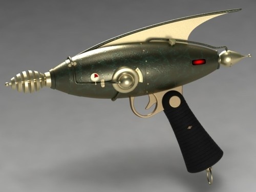 Vintage and Retro Space Age Raygun | Scifi & Steampunked Nerf Guns ...