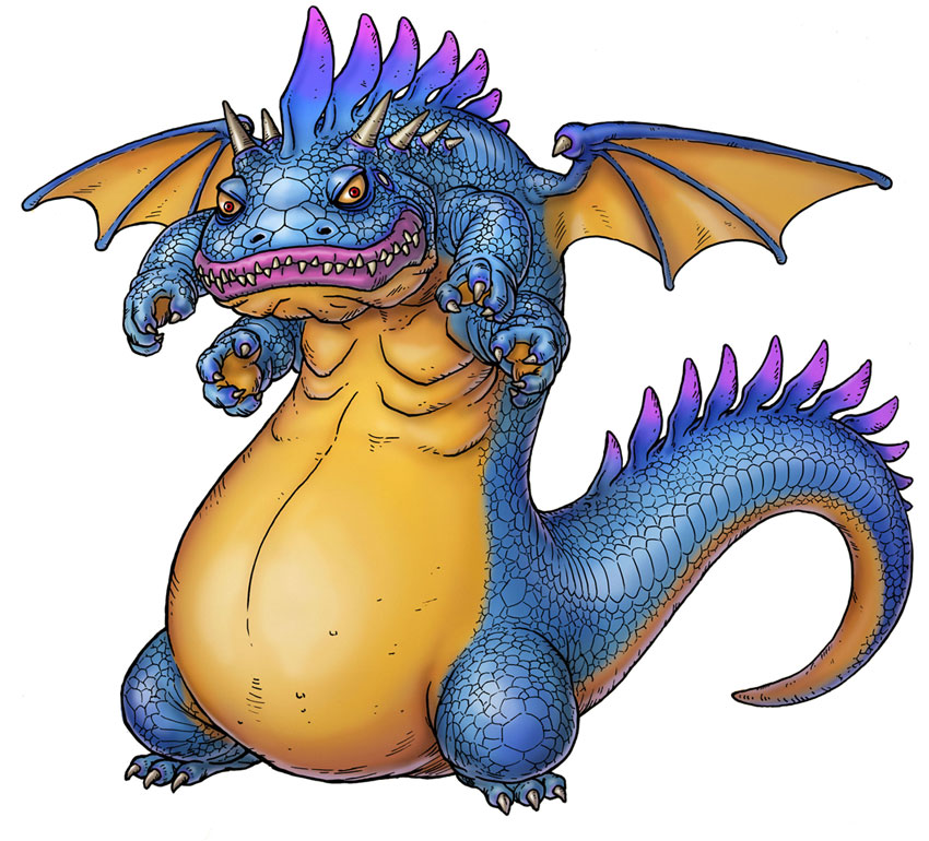 Komodo Dragon - Characters & Art - Blue Dragon: Awakened Shadow