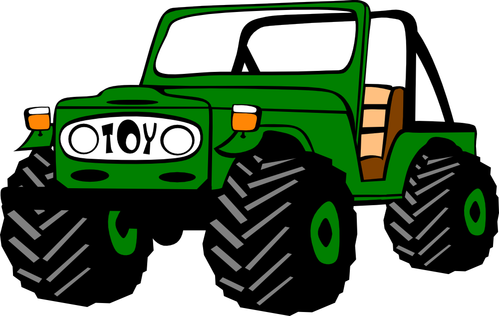 OnlineLabels Clip Art - Toyota Land Cruiser