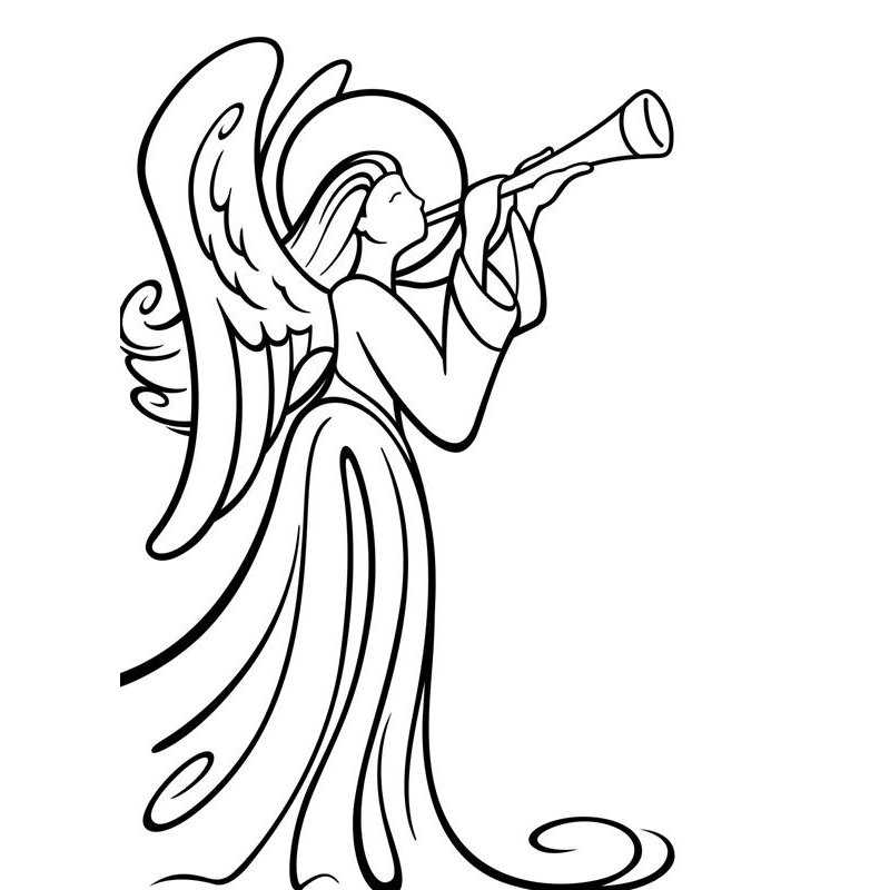 Darice 4.23” x 5.75” Embossing Folders - Angel with Instrument ...