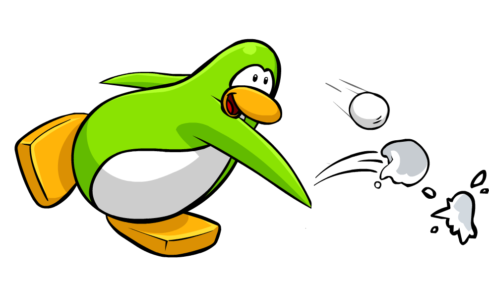 Image - PenguinSnowballs.png - Club Penguin Wiki - The free ...