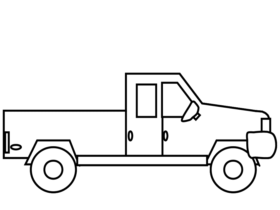 Coloring Page - Truck coloring pages 3