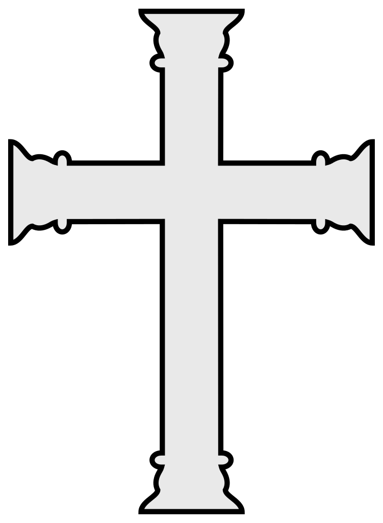 File:Coa Illustration Cross Corniced.svg - Wikimedia Commons