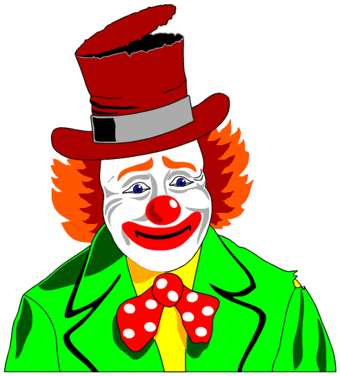 Free to Use & Public Domain Clown Clip Art