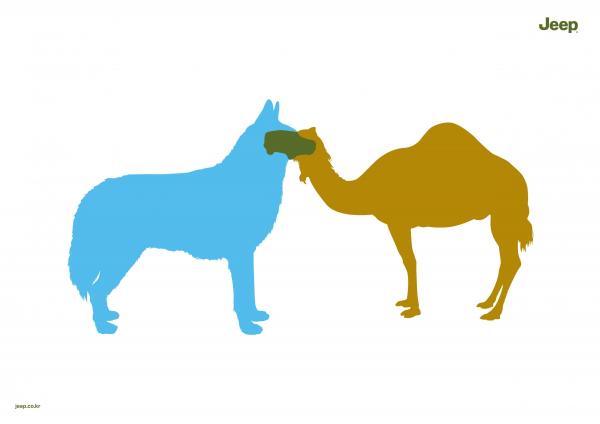Jeep: "HUSKY & CAMEL" Print Ad by BBDO Malaysia, Proximity Malaysia