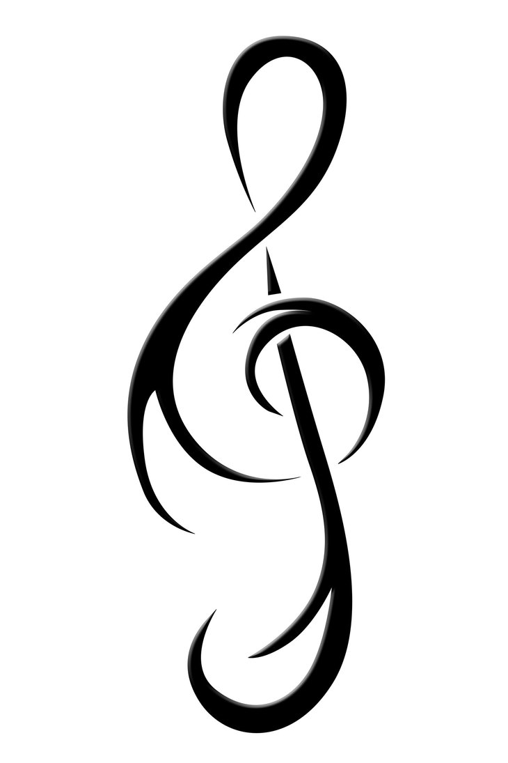 Bass Clef Drawings images & pictures - NearPics